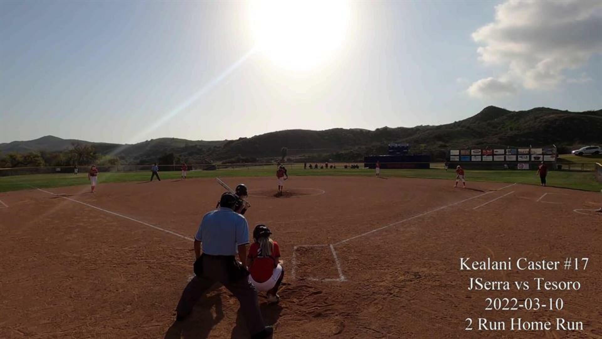 2 Run HR by Kealani Caster