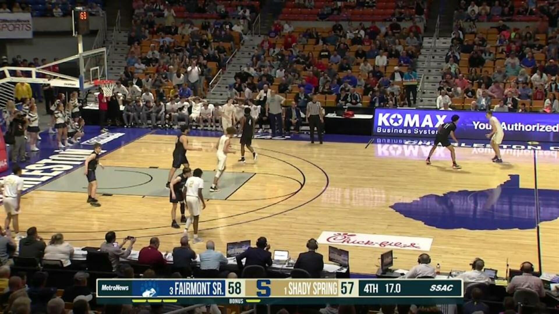 BUZZER BEATER by Zycheus Dobbs lifts Fairmont Senior to state title