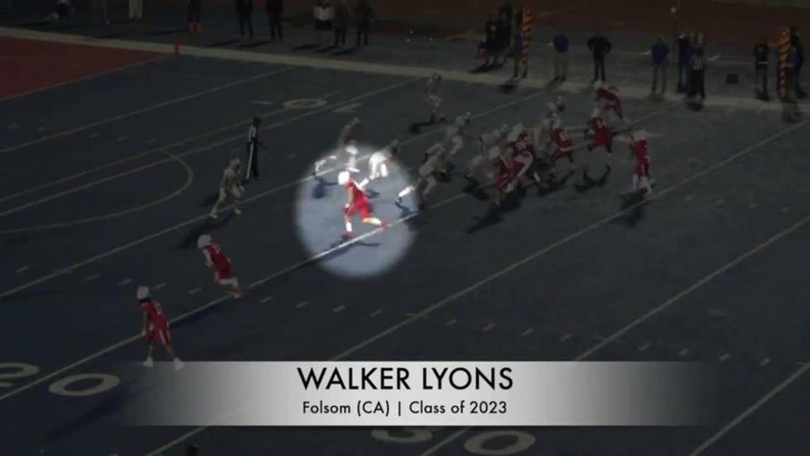 Junior season highlights of Folsom's (CA) four-star tight end Walker Lyons.