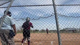 Lola Steele Home run hit