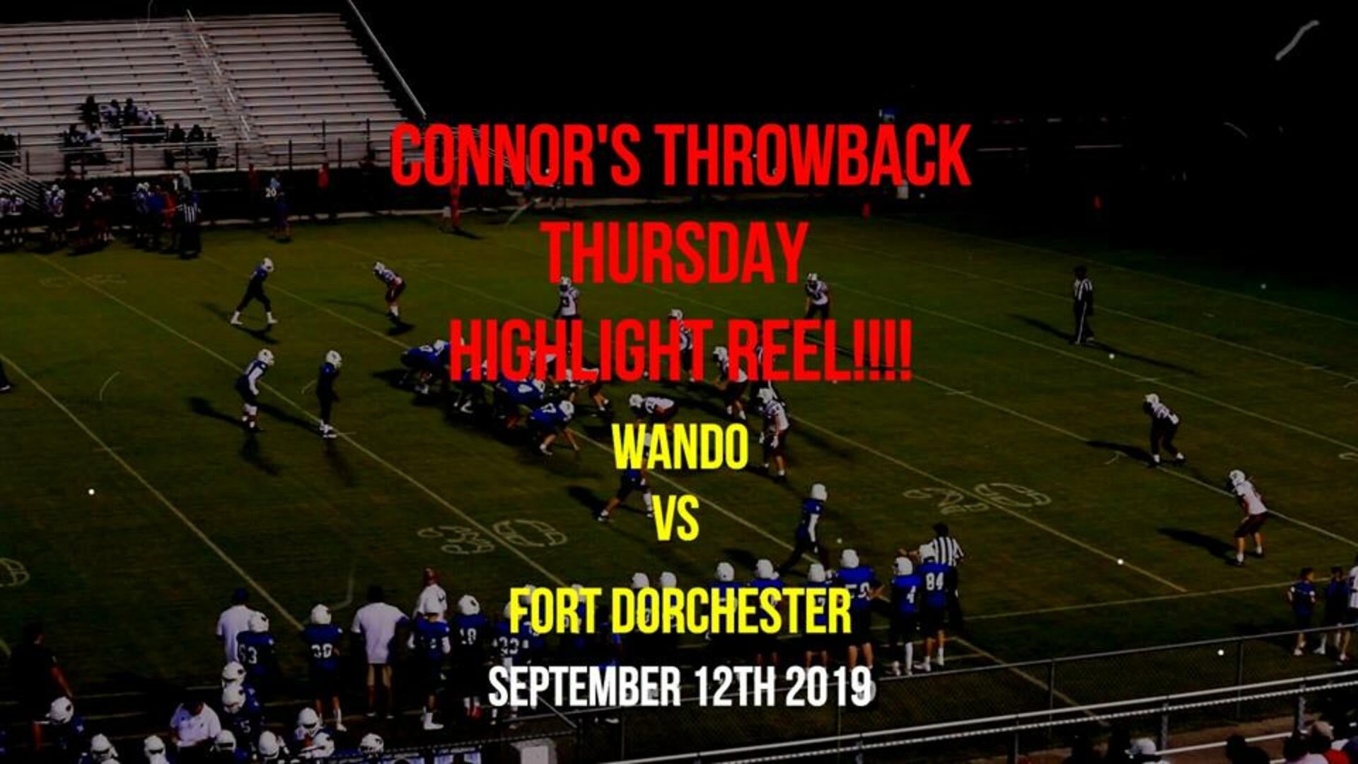 Connor Theriault's Throwback Thursday