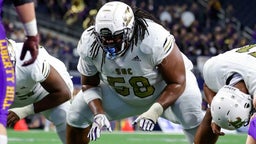 HIGHLIGHTS: 6'5" 380-pound lineman Brione Ramsey-Brooks DOMINATING opponents