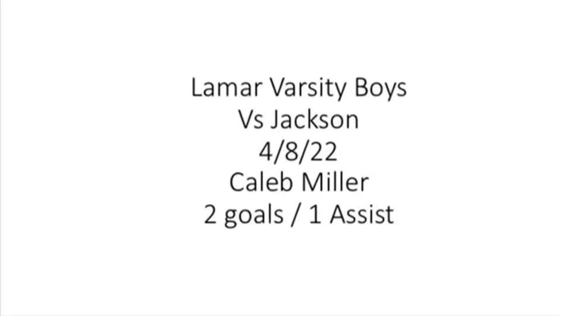 4/8/22 Vs Jackson Highlights
