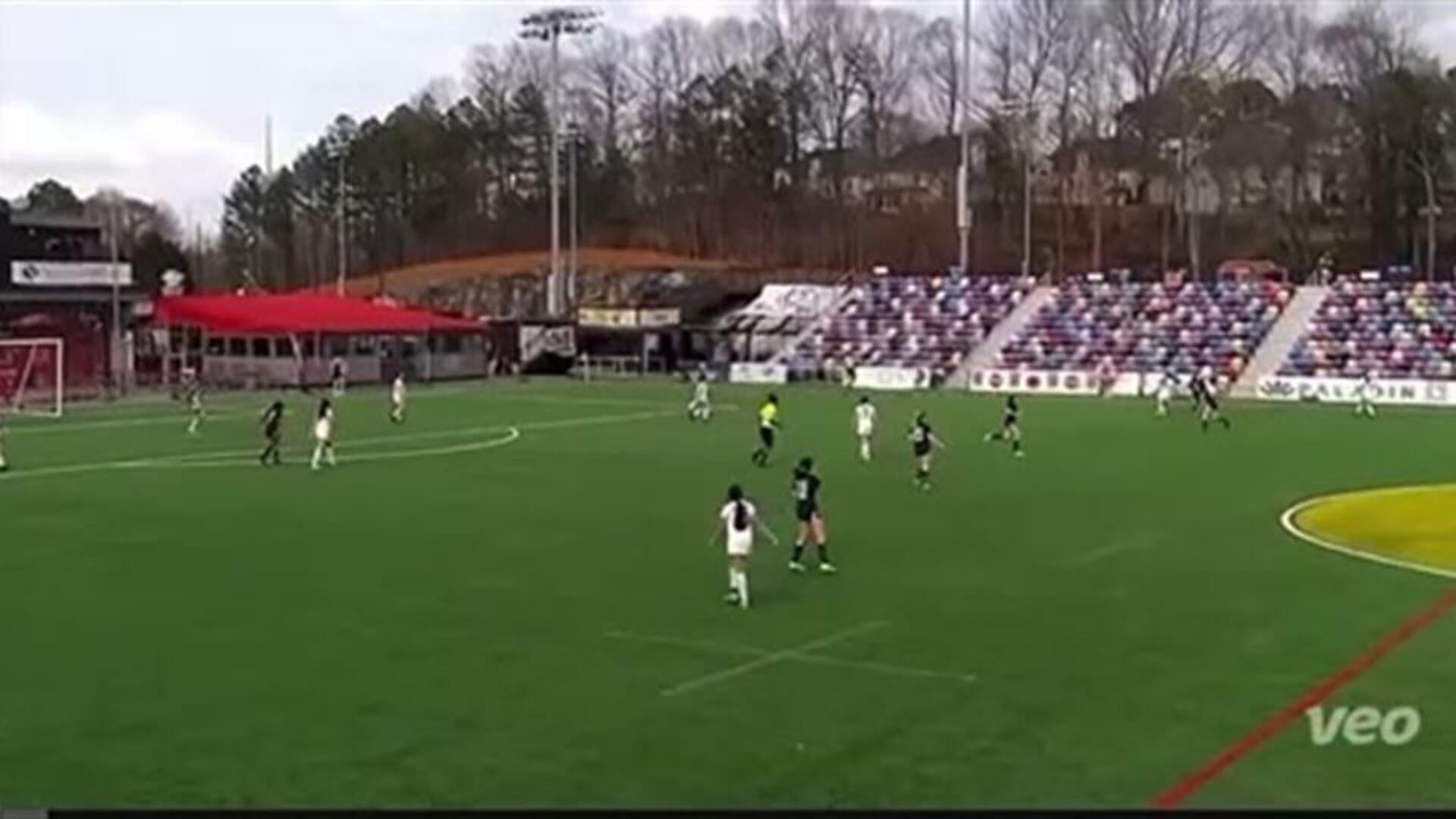 Goal Molly Wells assist Kristen Bunting