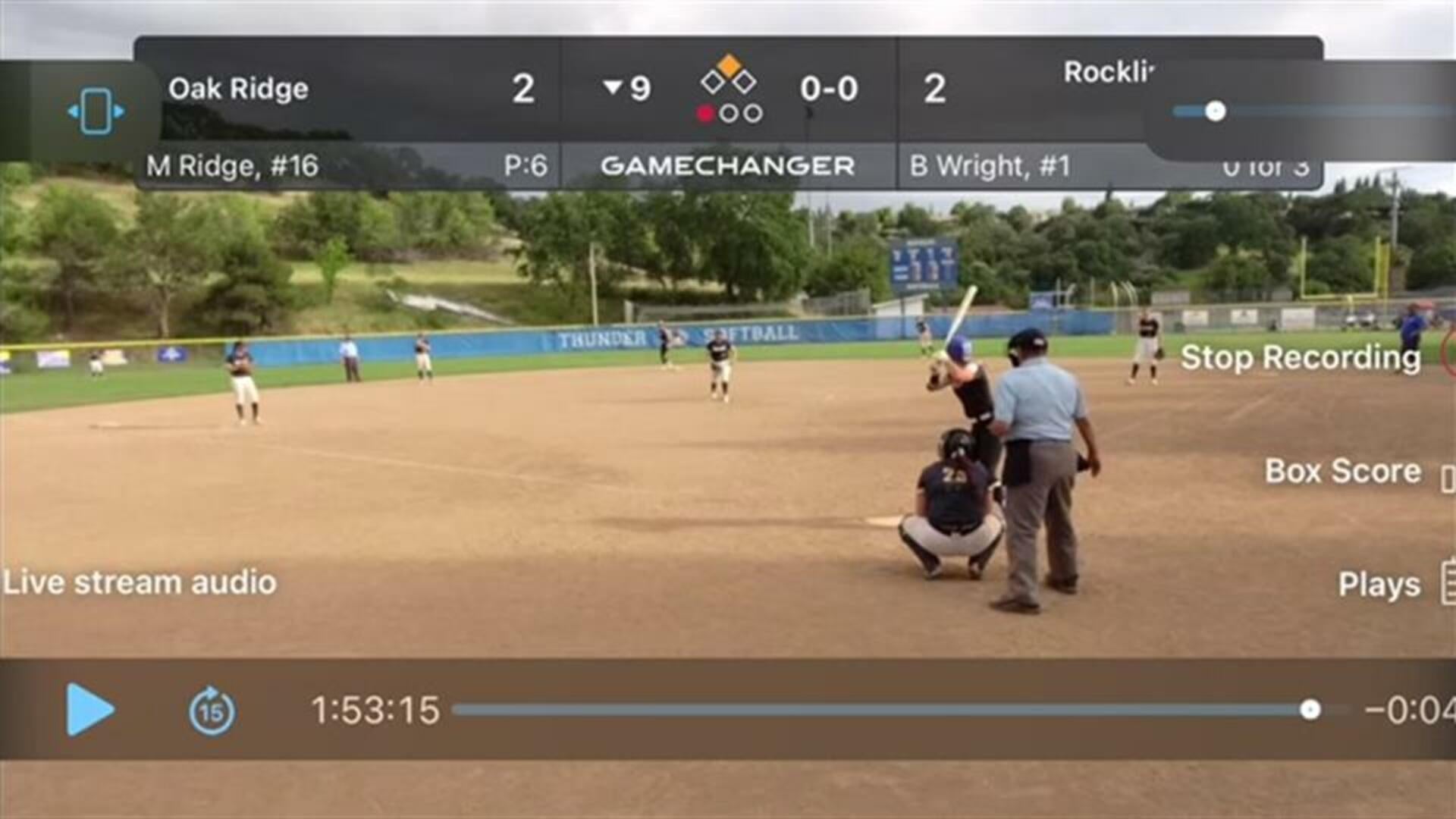 Walk Off HR by Brielle Wright