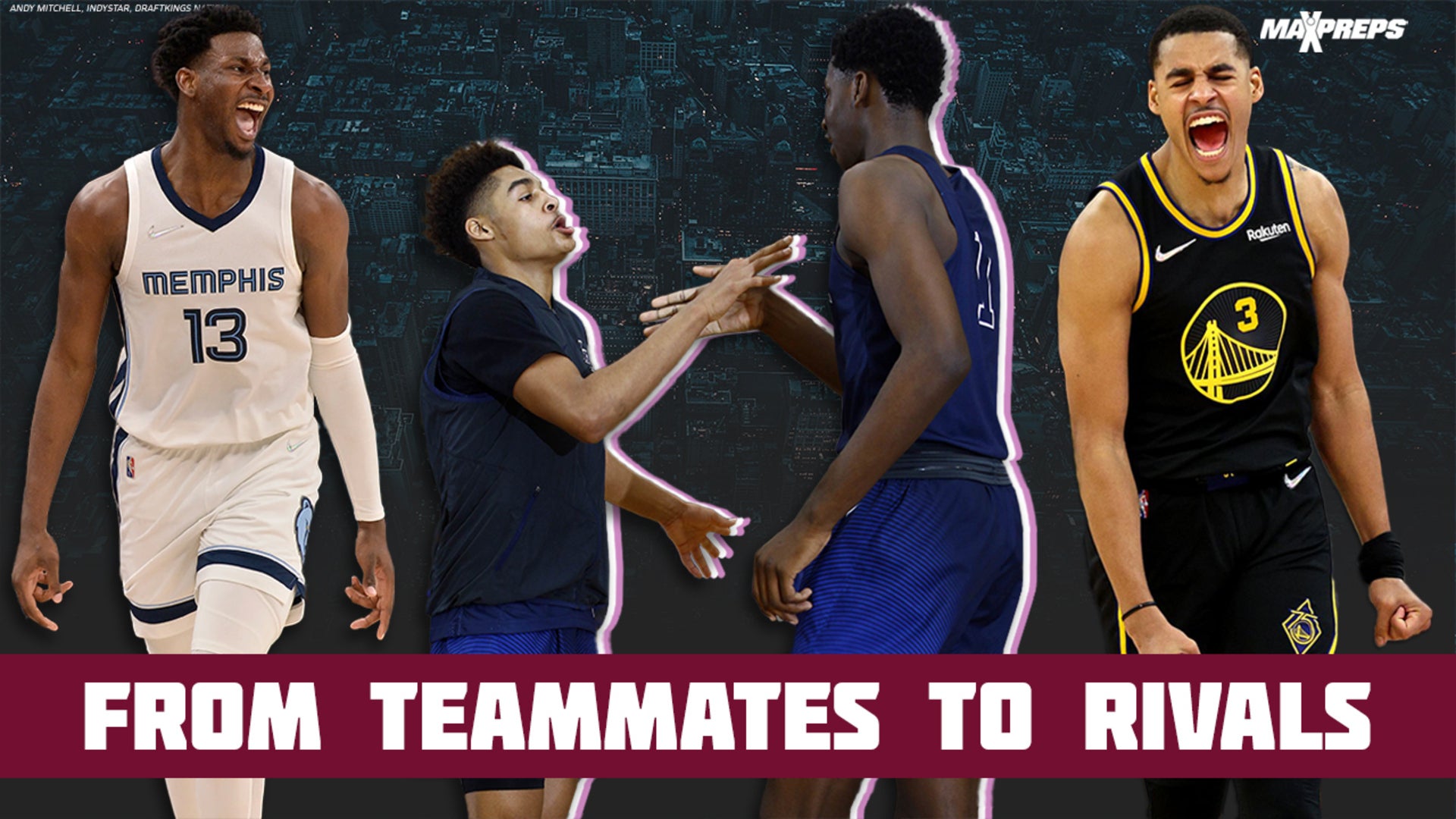 The Time When Jordan Poole and Jaren Jackson Jr. Were High School Teammates