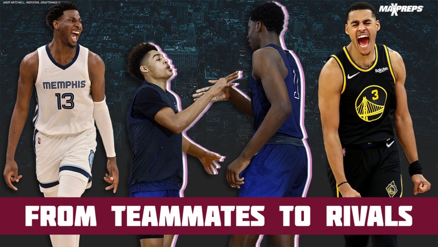 A look back at Golden State Warriors' Jordan Poole and Memphis Grizzlies' Jaren Jackson Jr. as high school teammates at La Lumiere (IN).