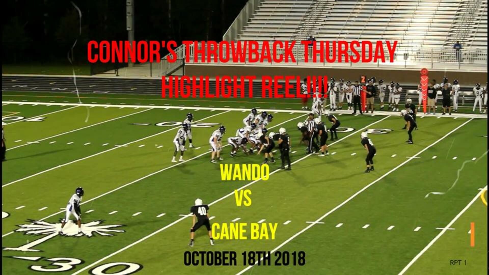 Connor Theriault's Throwback Thursday