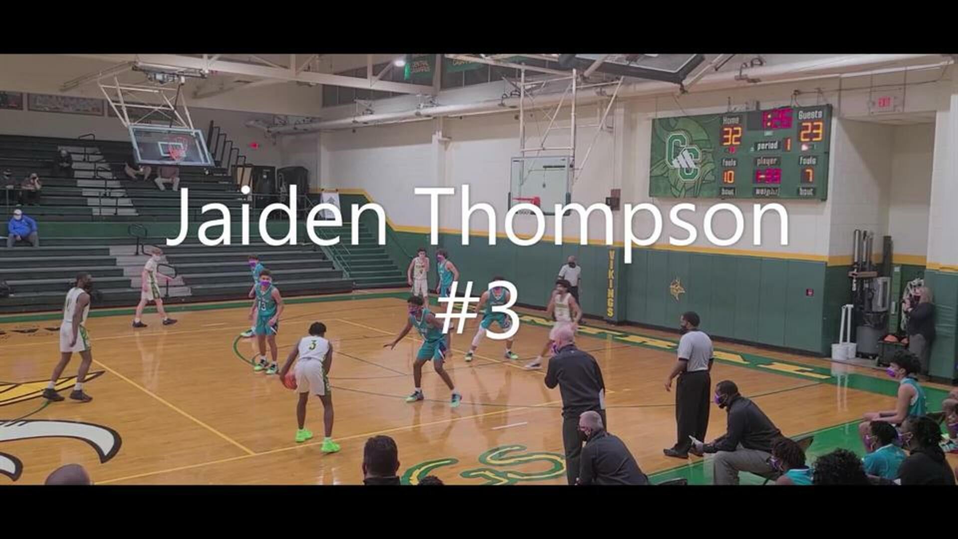 Jaiden Thompson vs Cox Mill 2021