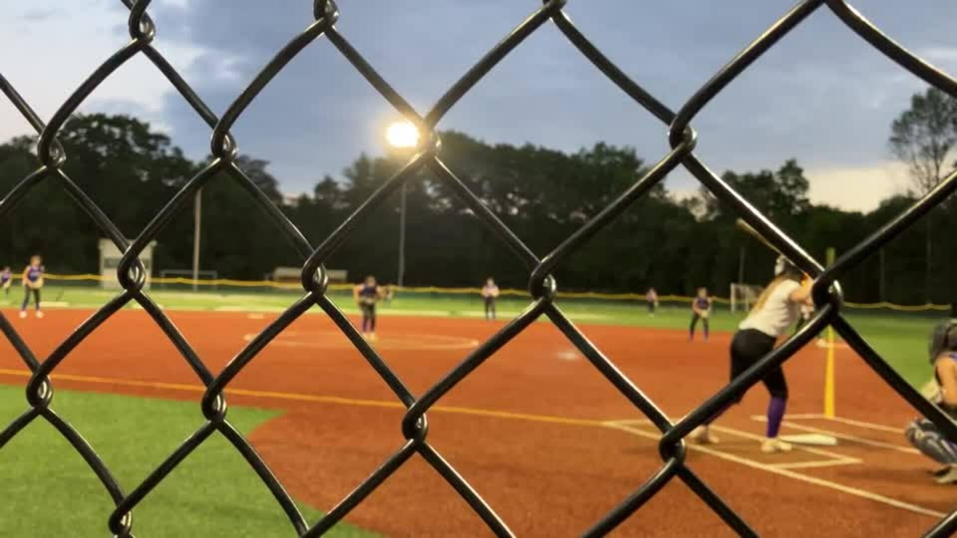 Calhoun Beats Tag to Give Golden Eagles a Three-Run Lead