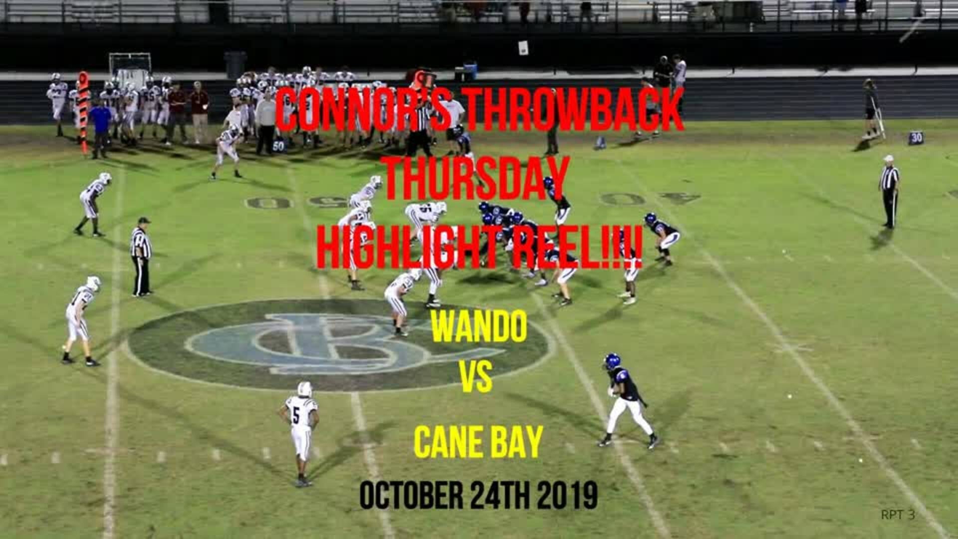 Connor Theriault's Throwback Thursday