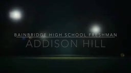 Addison Hill's 2022 Freshman Soccer Highlights