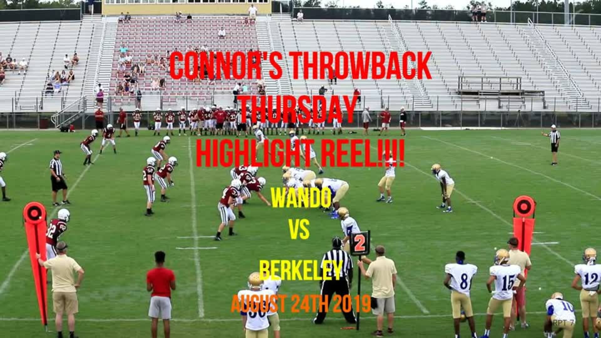 Connor Theriault's Throwback Thursday