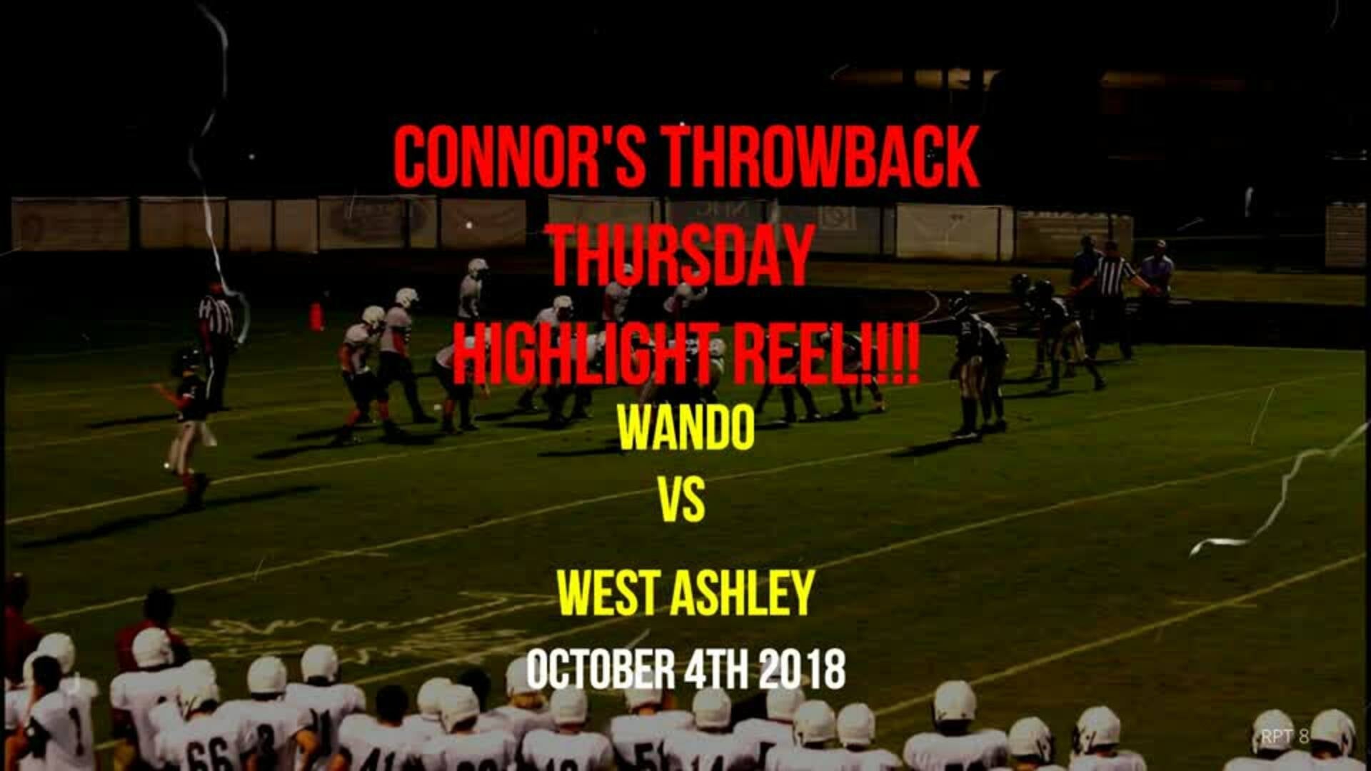 Connor Theriault's Throwback Thursday