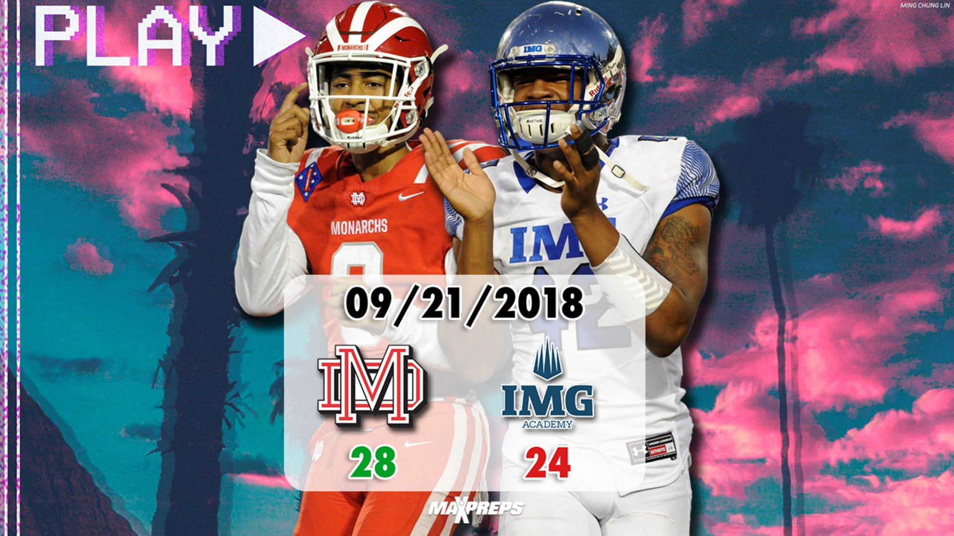 Bryce Young and Nolan Smith Reflect on CLASSIC between Mater Dei and IMG in 2018