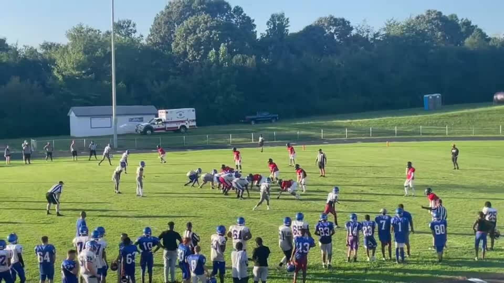 Scrimmage against Mecklenburg