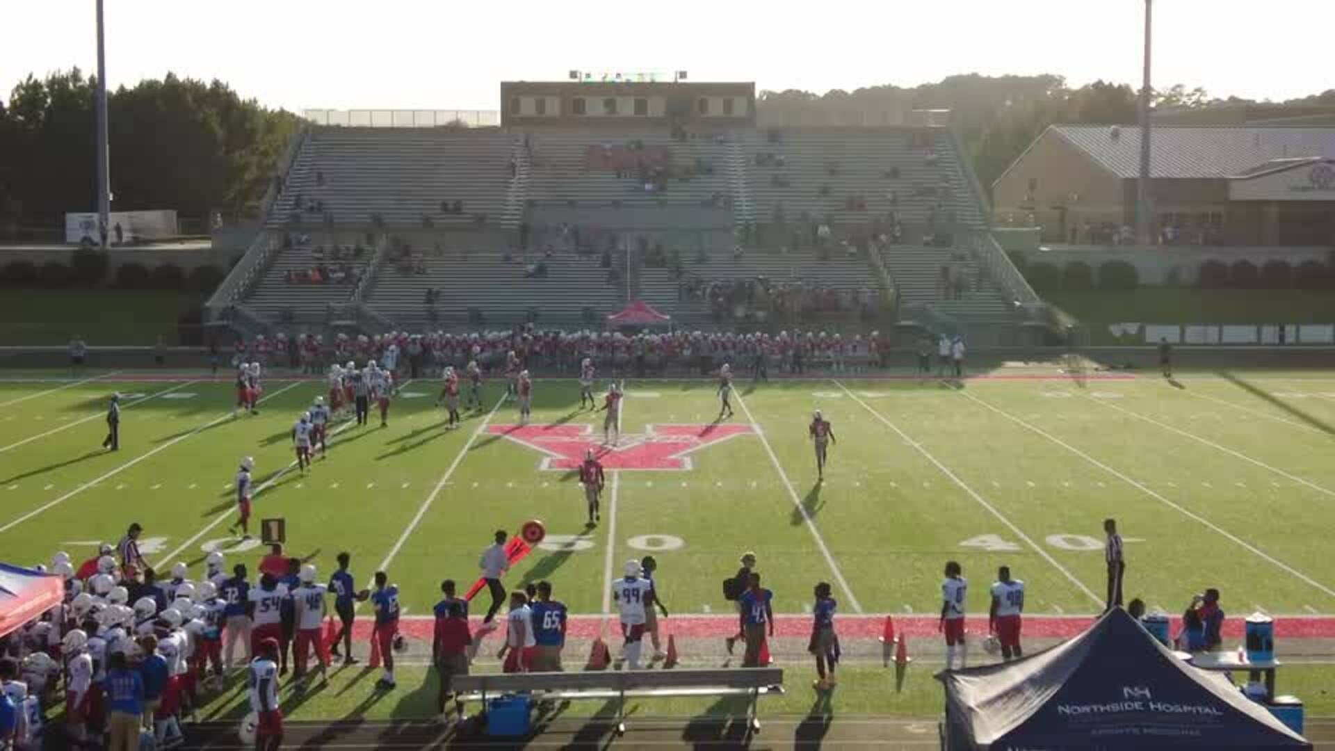 Myles Abernathy 27 yard pass  complete.