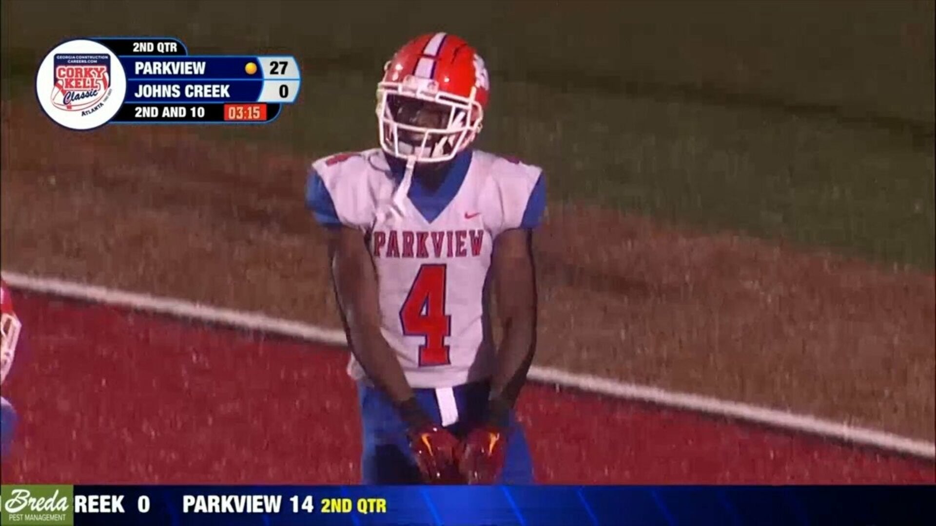 Parkview's (GA) 5-star athlete Mike Matthews GOES OFF in season opener