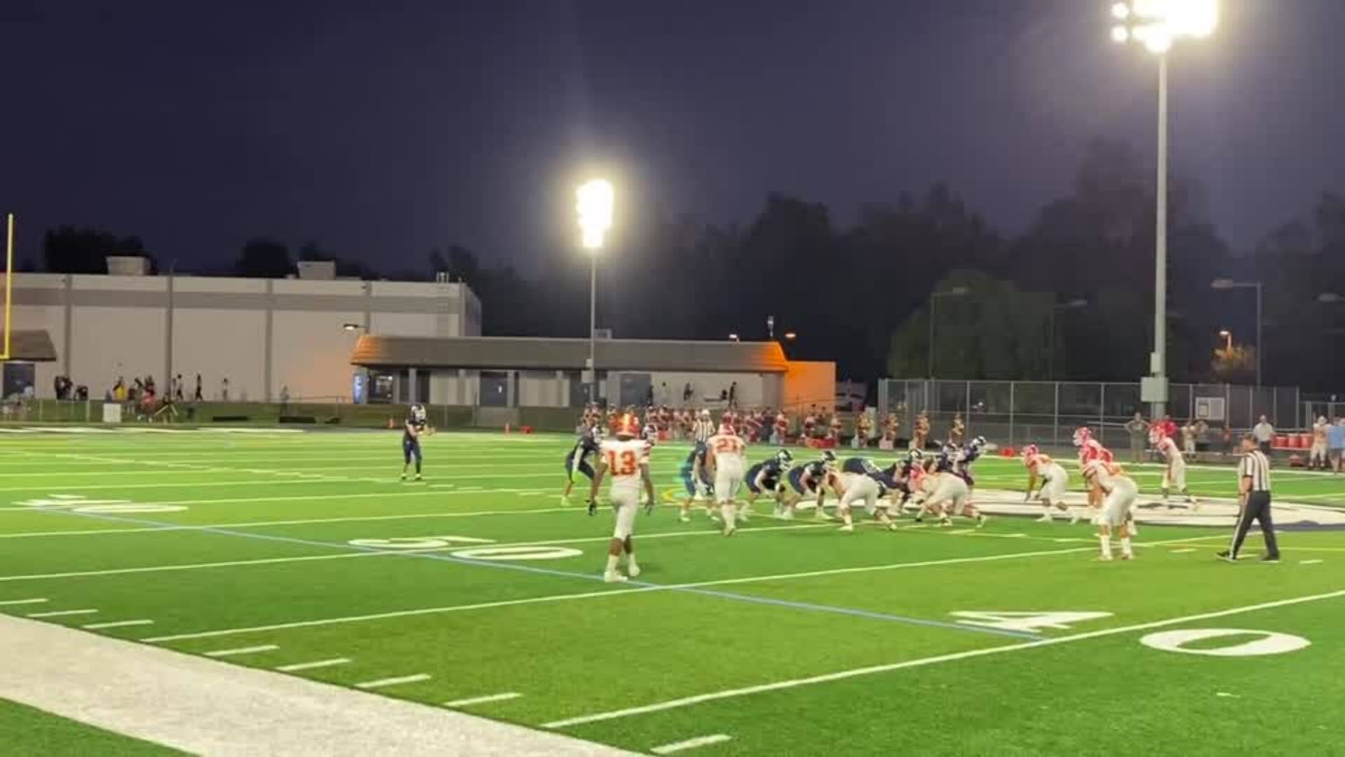 Jeremy Maloney 46 yd punt