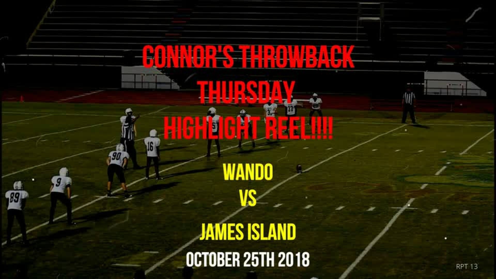 Connor Theriault's Throwback Thursday