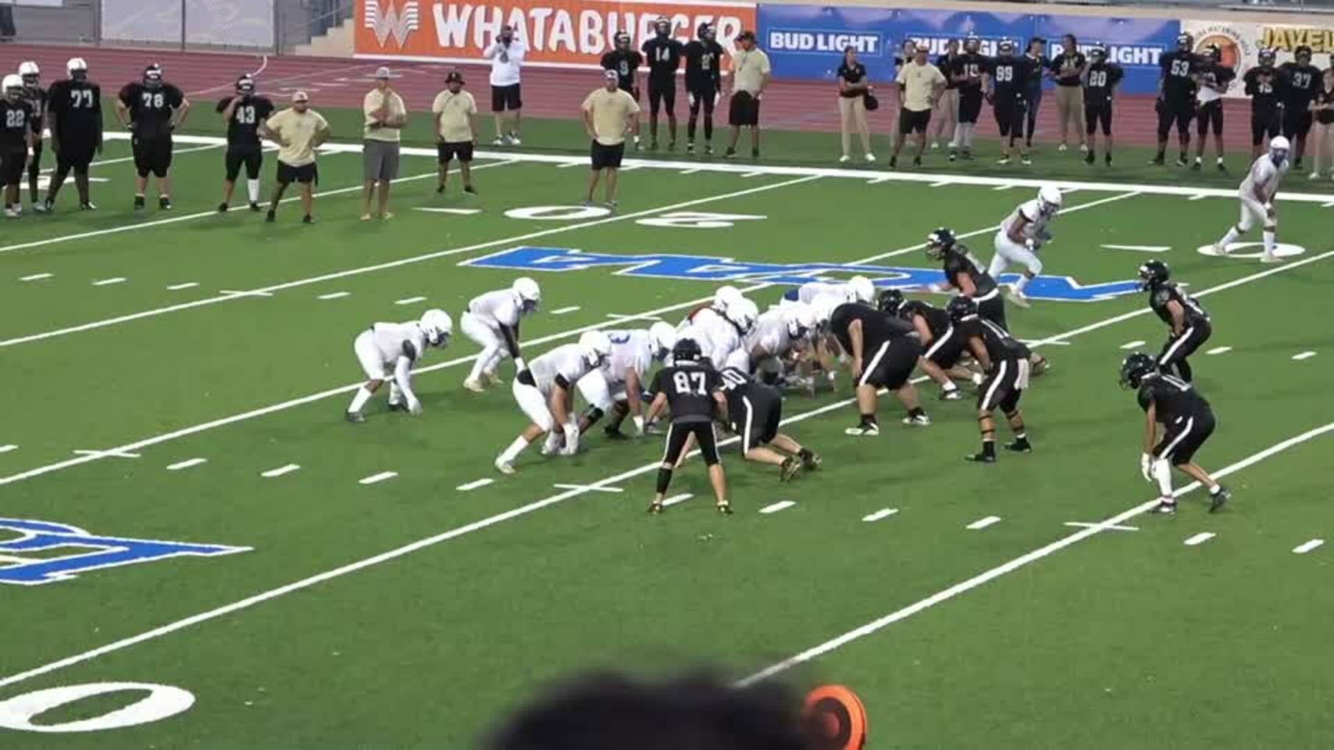 John Cason # 87 here defense