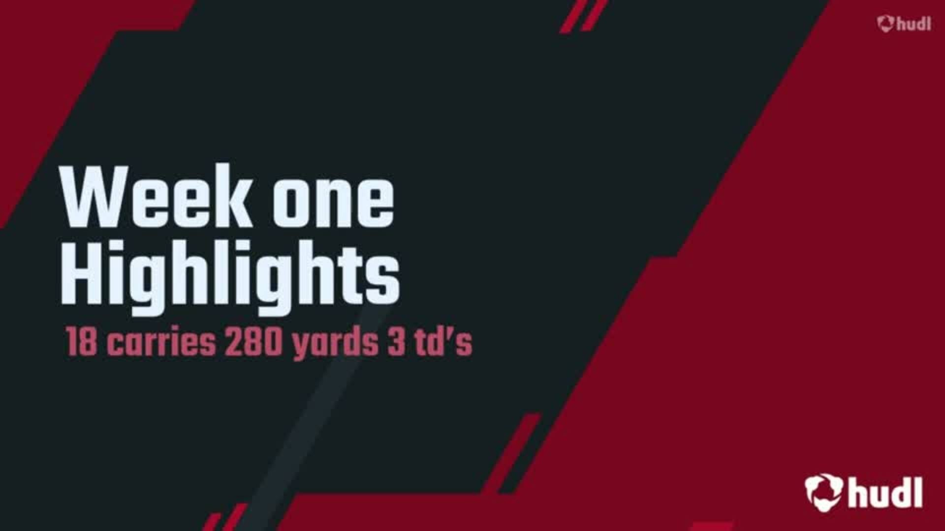 2023 RB Tae'Sean McShane #84 - 280 yards rushing yards