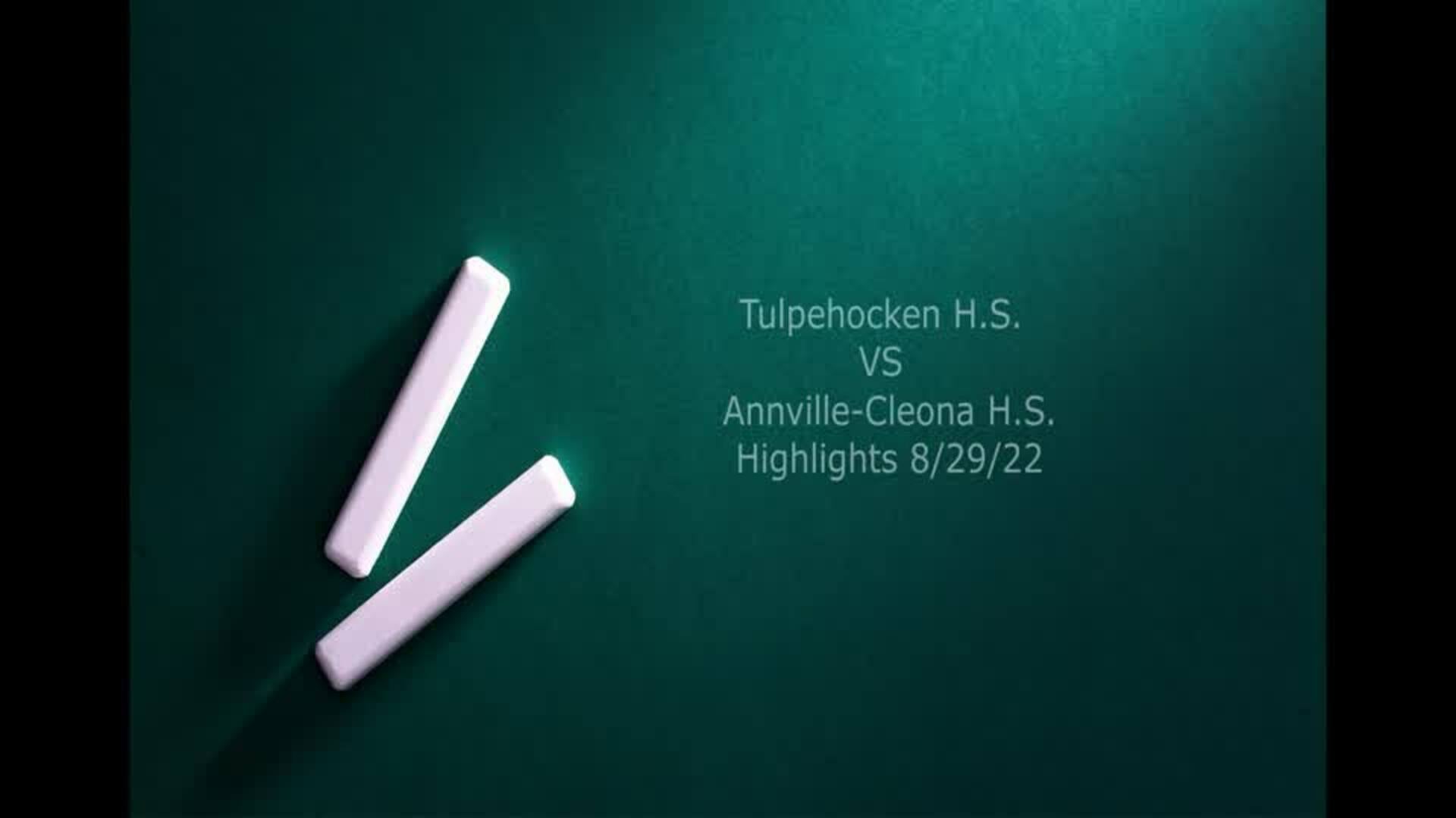 Tulpehocken Vs Annville-Cleona Highlights