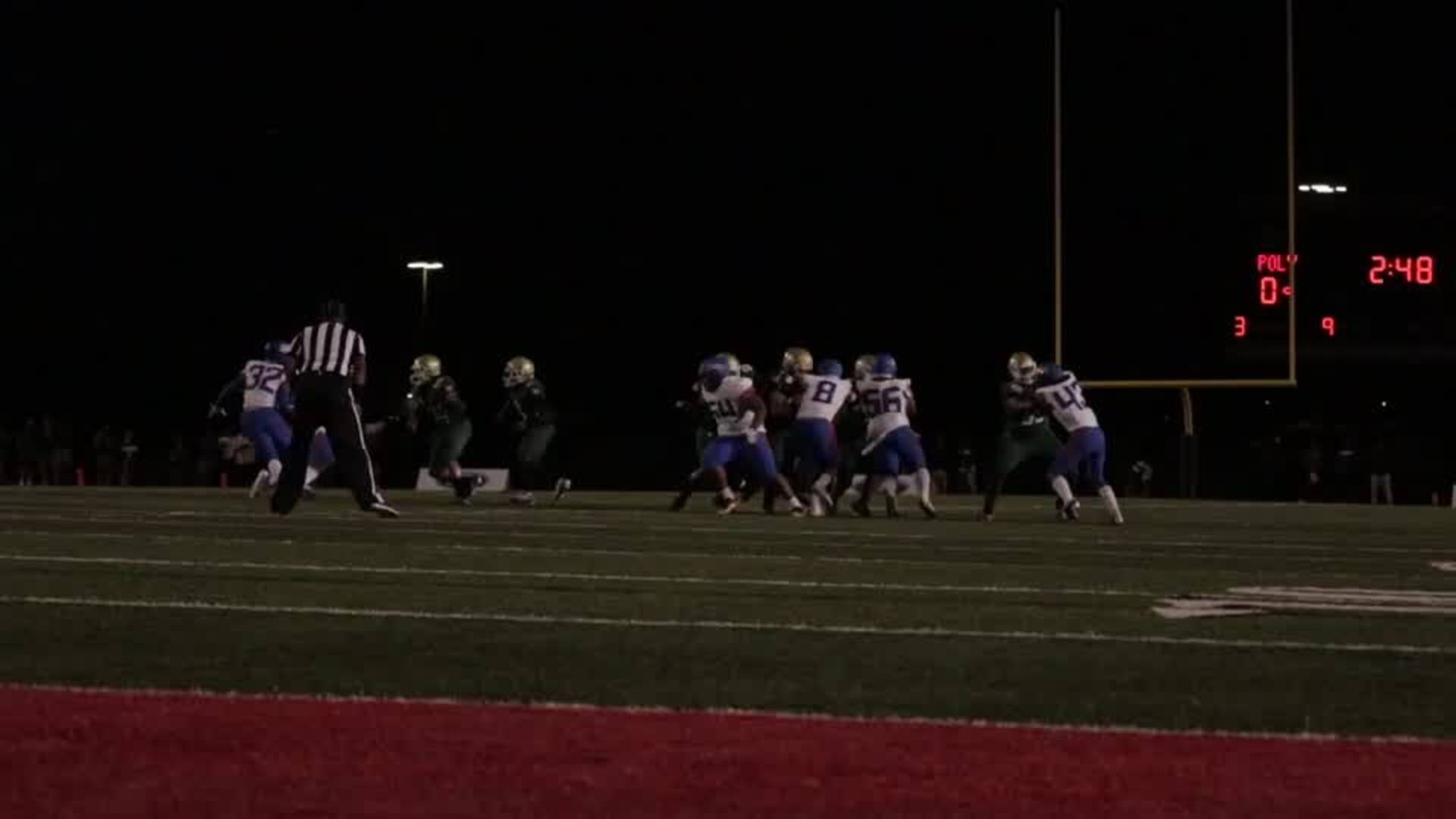 QB Darius Curry Touchdown to Sophomore Jadyn Robinson