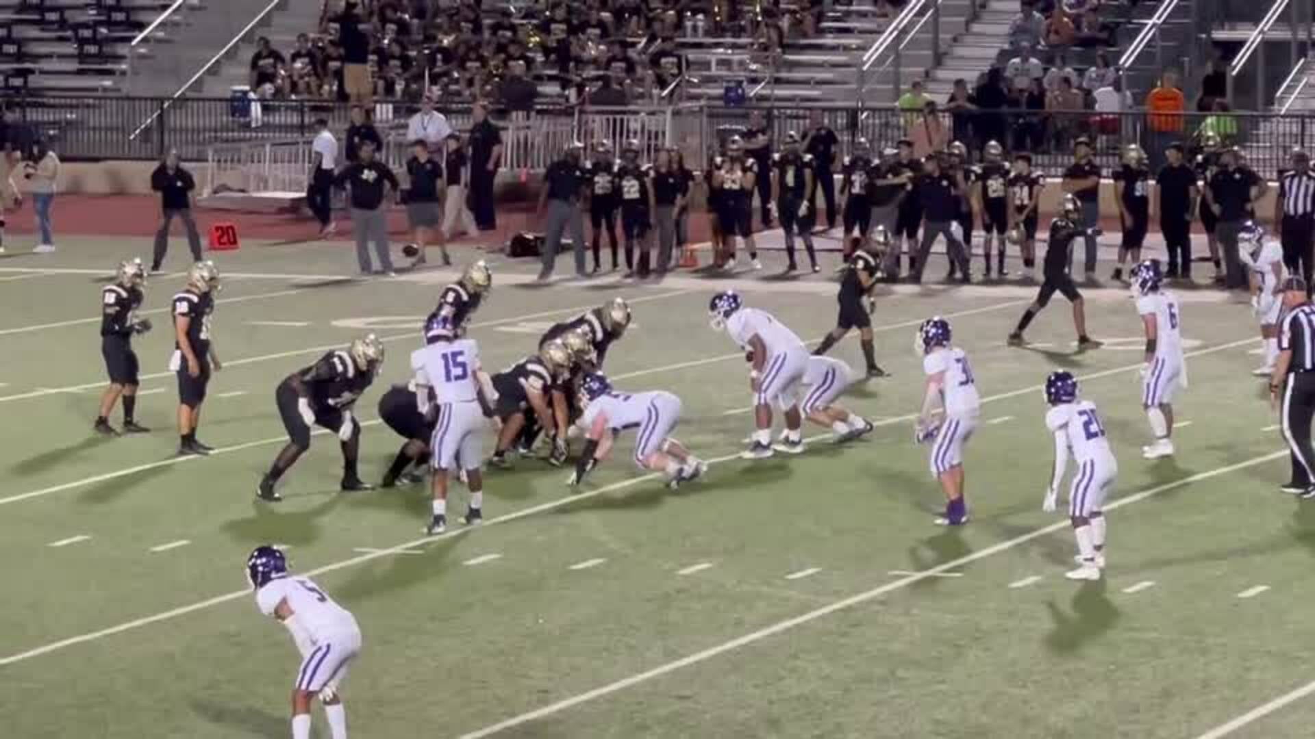 Cayden Reynolds #81, Paschal HS Football 2022
