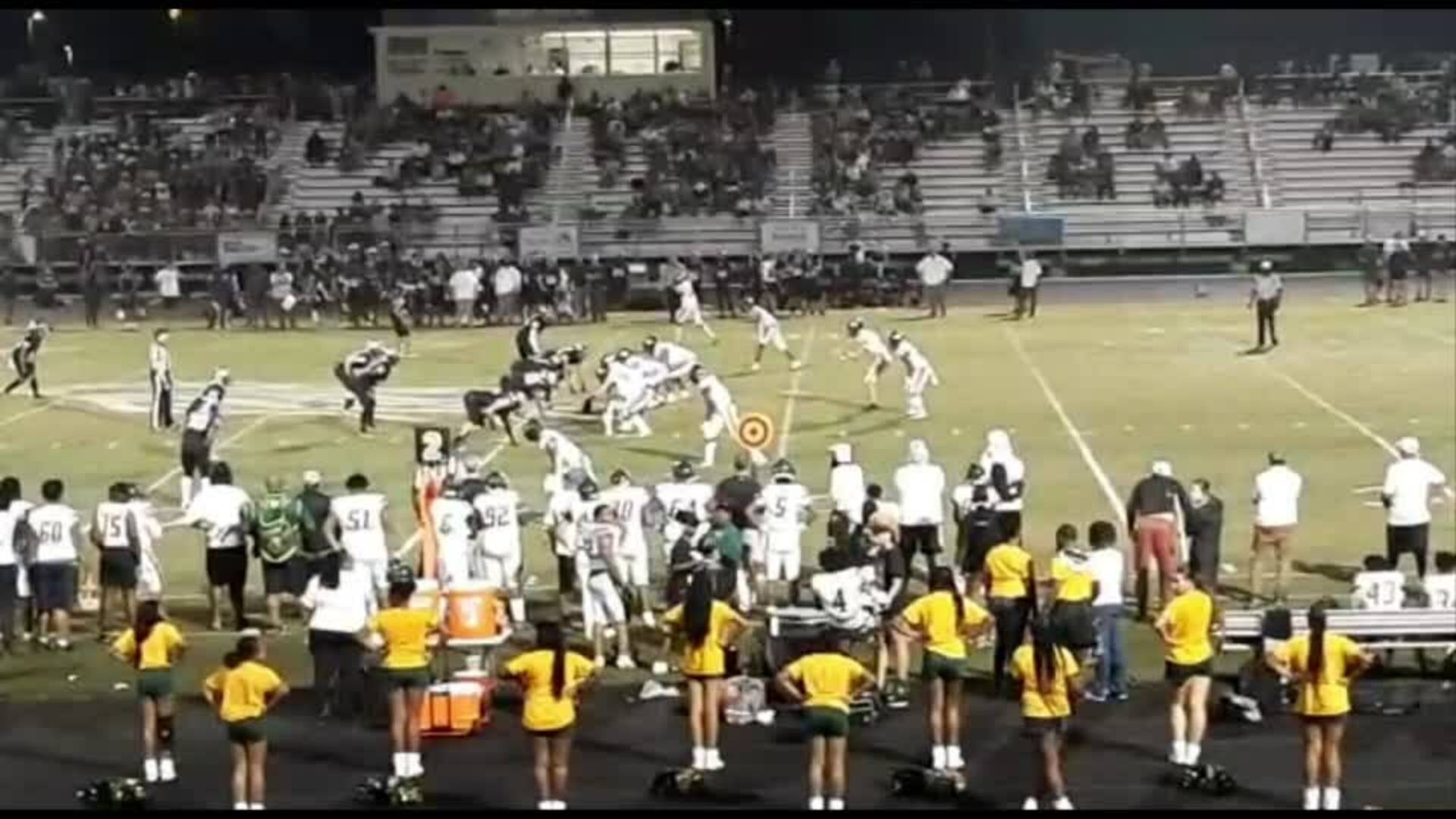 playing time vs. Northern HS early Sept 2022