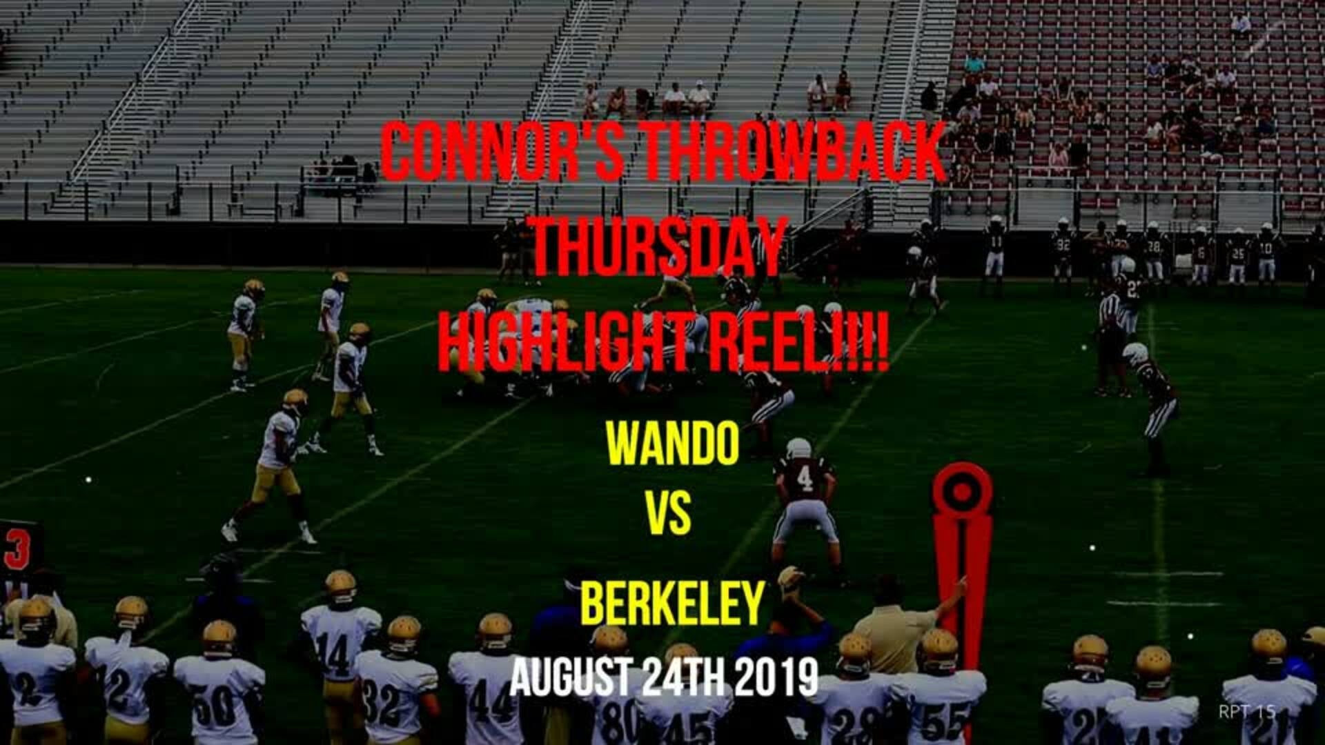 Connor Theriault's Throwback Thursday