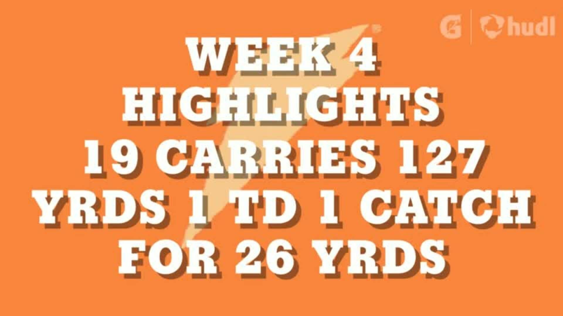 2023 RB Tae'Sean McShane - Week 4