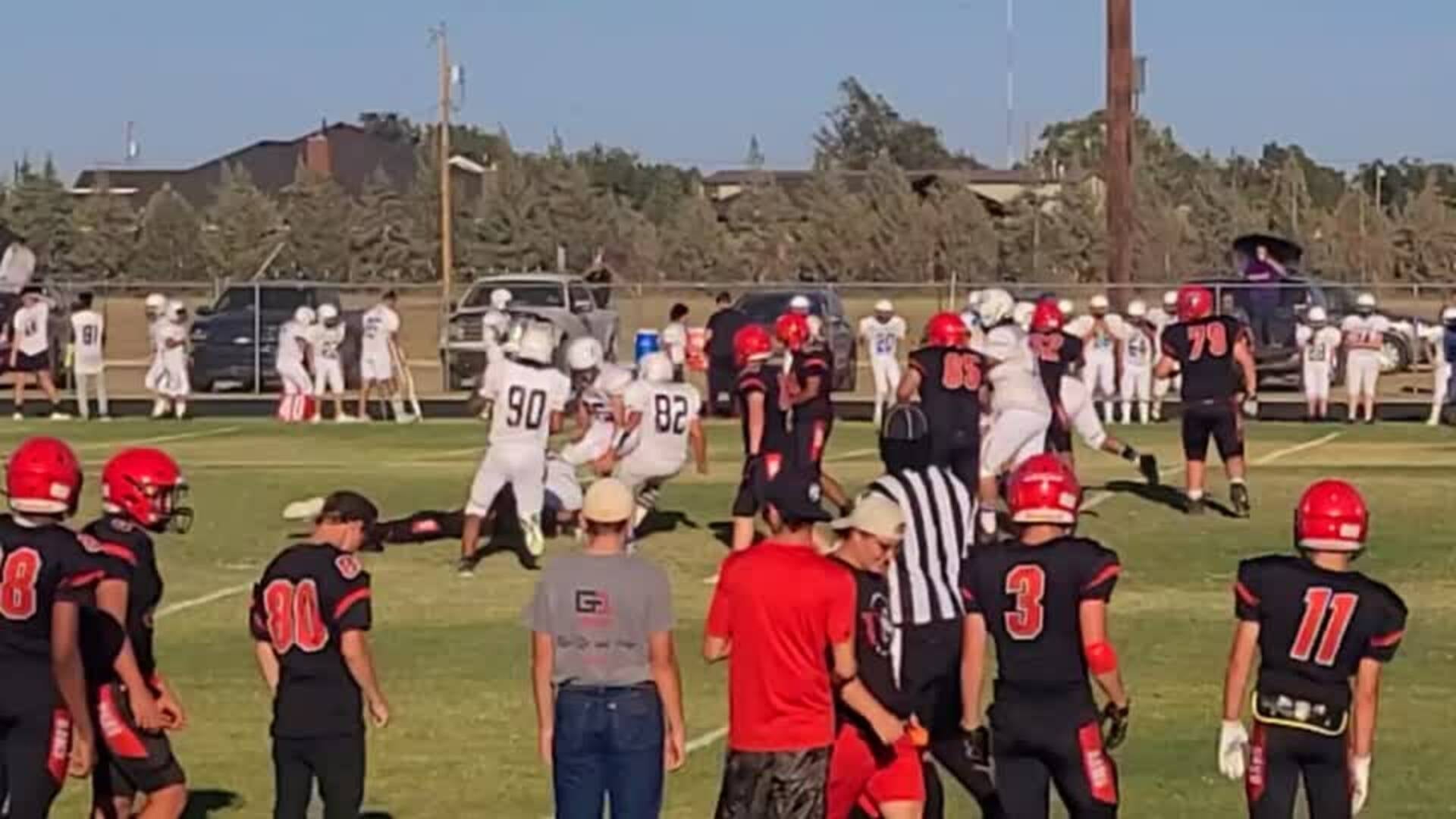 Matthew Ochoa fumble recover for a touchdown