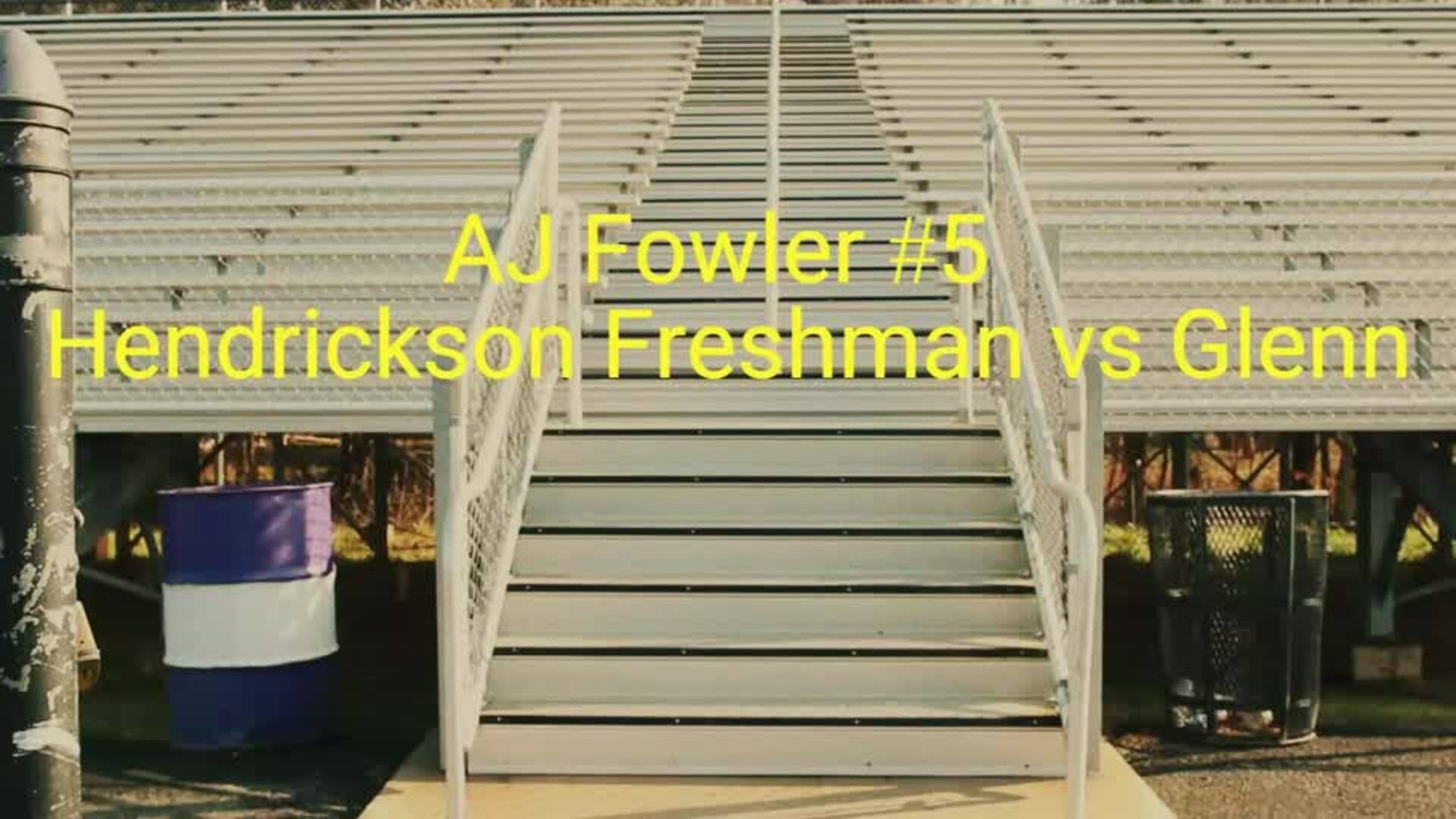 Hendrickson Freshman vs Glenn 9222022