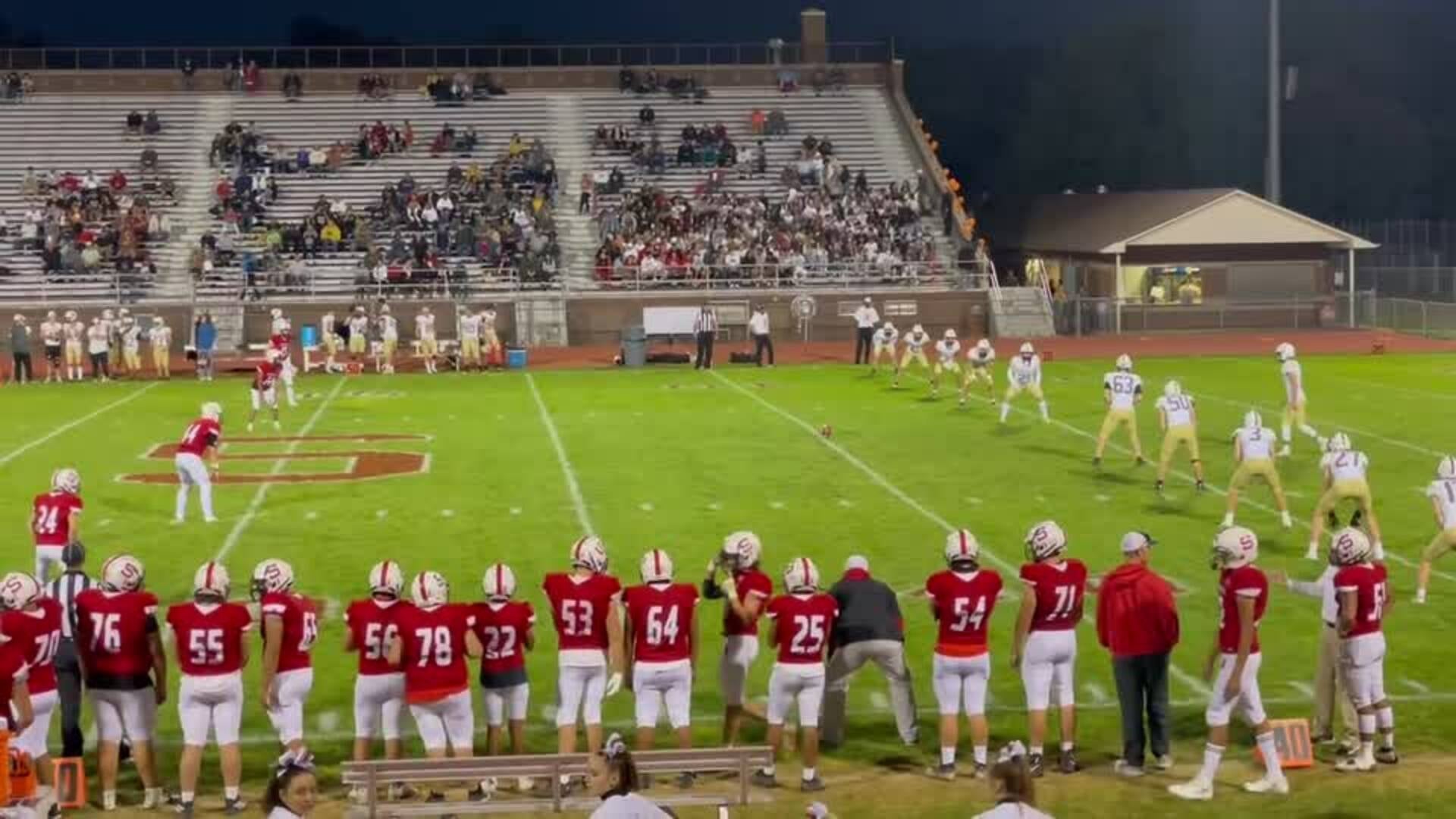 Kyan Allen kick return vs. Grand Island NW