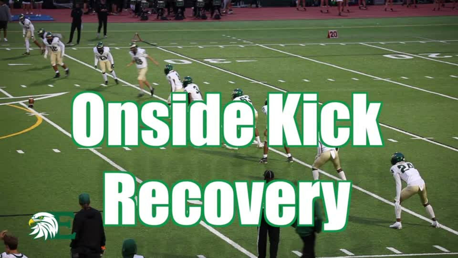 Larry Pickett Jr with the onside kick recovery, big tackles and catches against Cardinal Gibbons