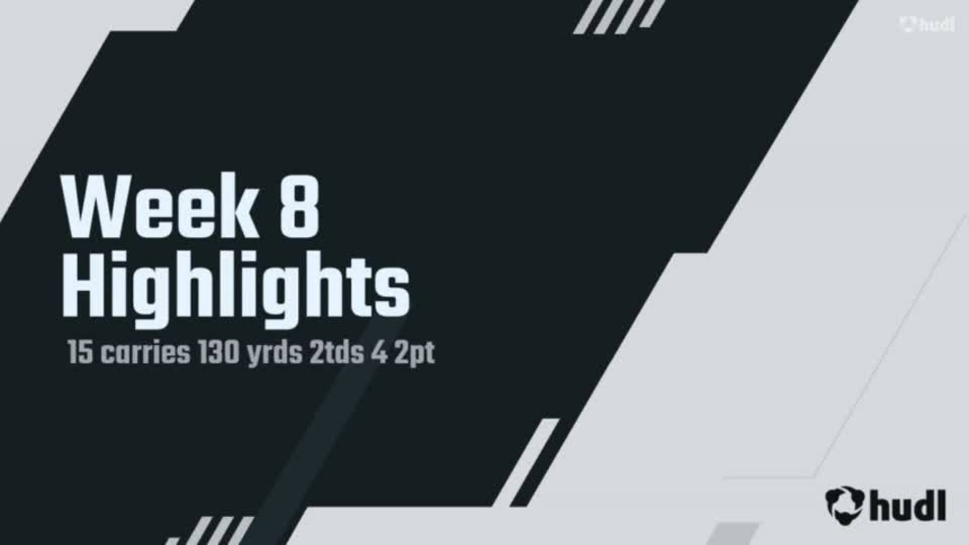 2023 RB Tae'Sean McShane - Week 8