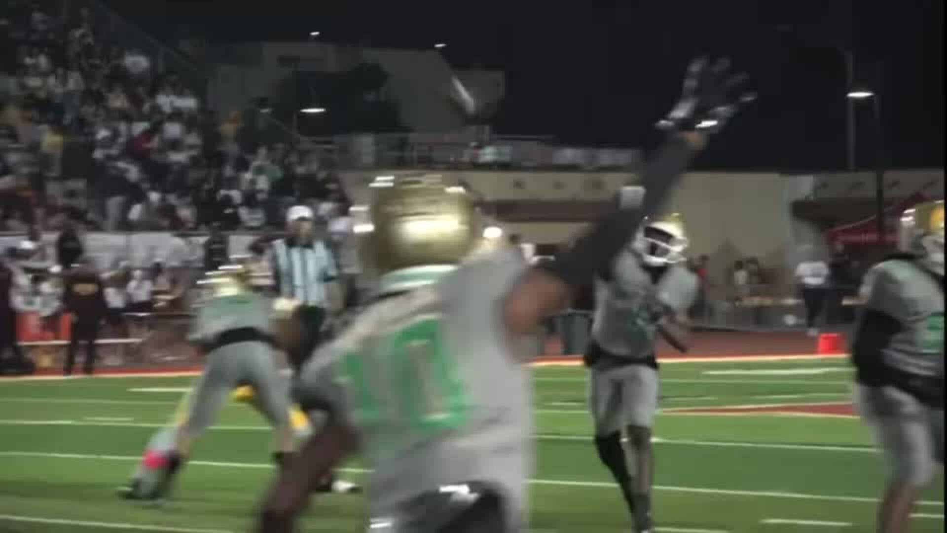 Darius Curry leads Poly to a 70-0 win!