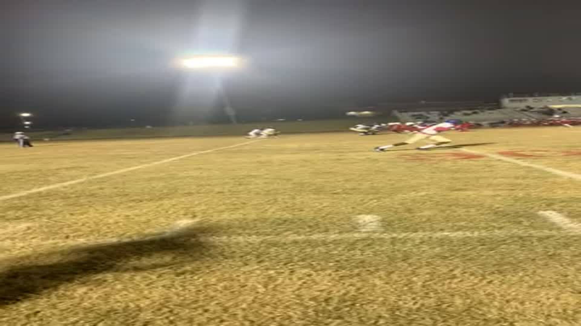 Kejon hunley 4 yard run