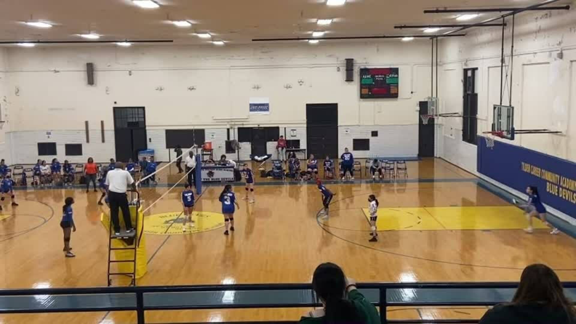 Catherine Montes Jump Serve