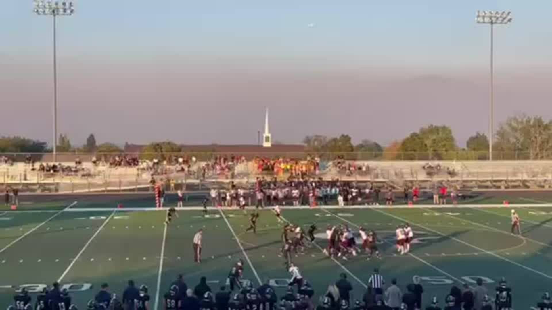 Ty Cogswell (#11) Intercepts Against Jordan