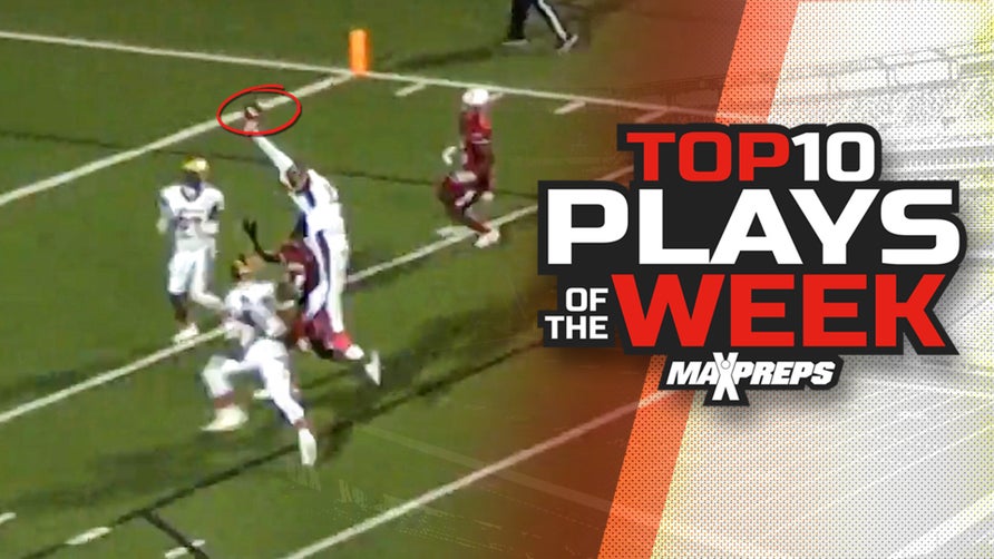 A wild punt return headlines the top 10 plays of week 9 of the 2022 high school football season.