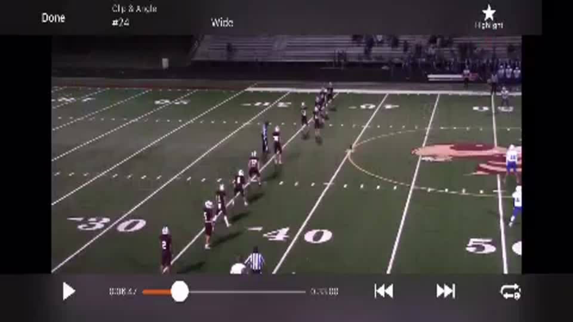 Kick return touchdown