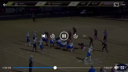 Garrett Mahan Touchdown for Trion
