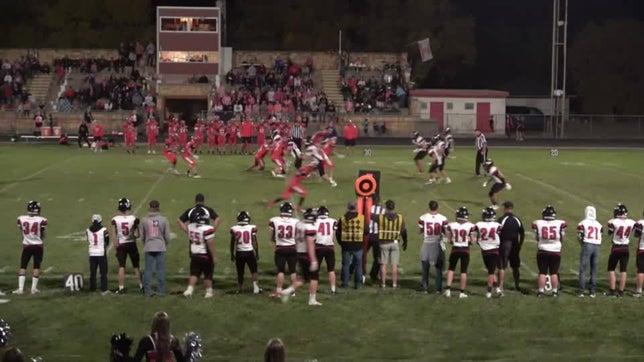 Ryan Sramek with interception