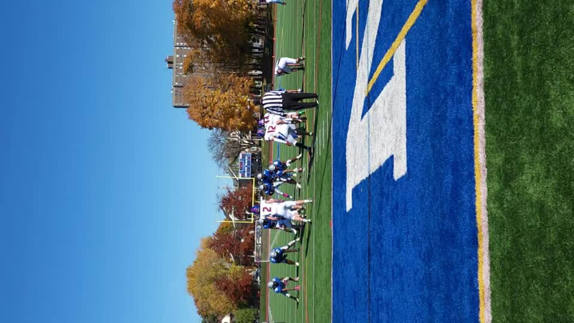 Charles Libscomb III with the Touchdown run.