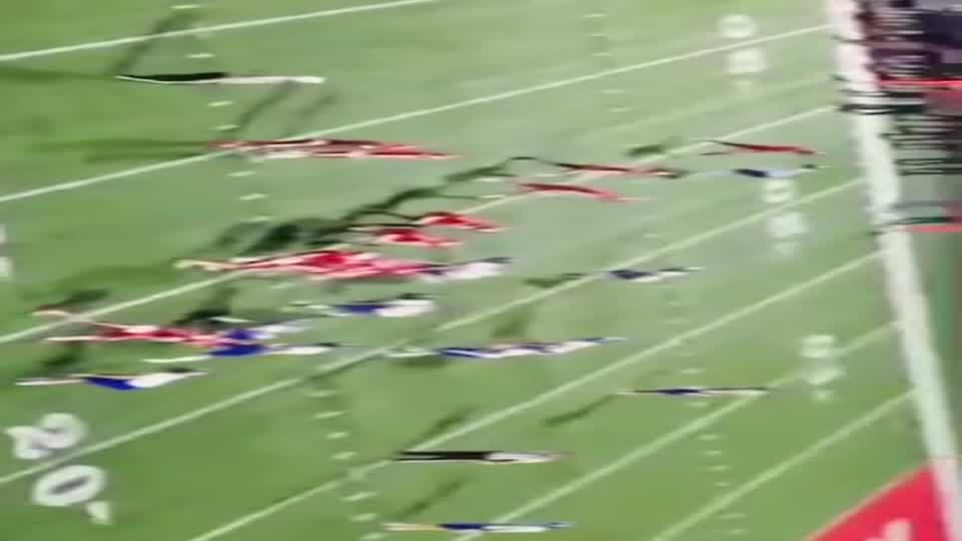 62 Yard Fumble Recovery For Touchdown.