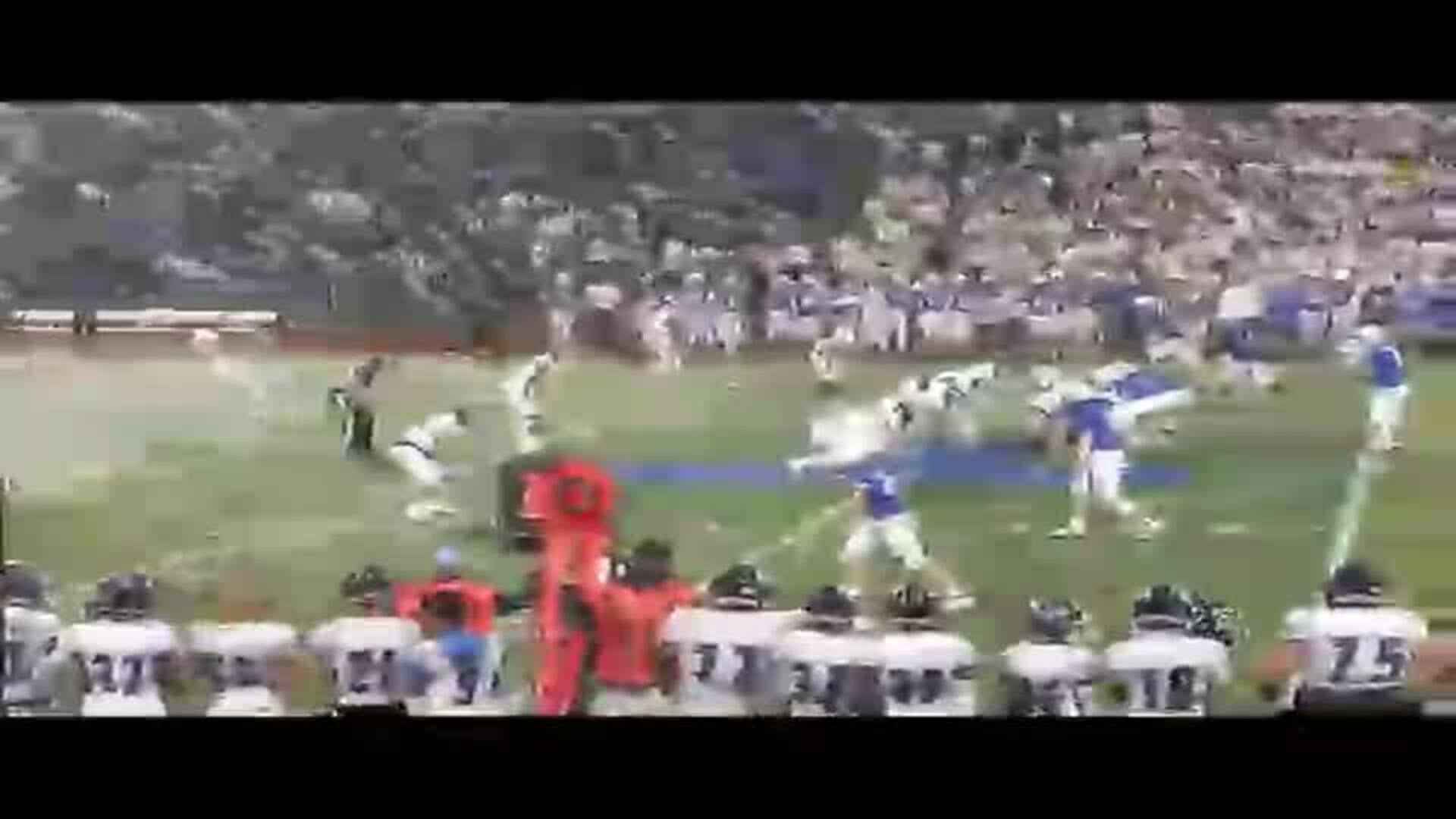 #24 Cole McIntyre 10 yr Sliding Reception v Mt Rainier 9-16-2022