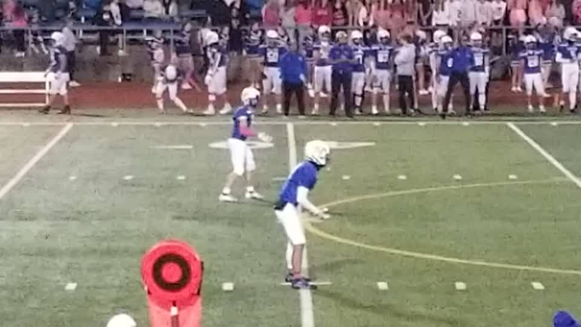 #24 Cole McIntyre Stand Up Tackle v Decatur 9-30-2022