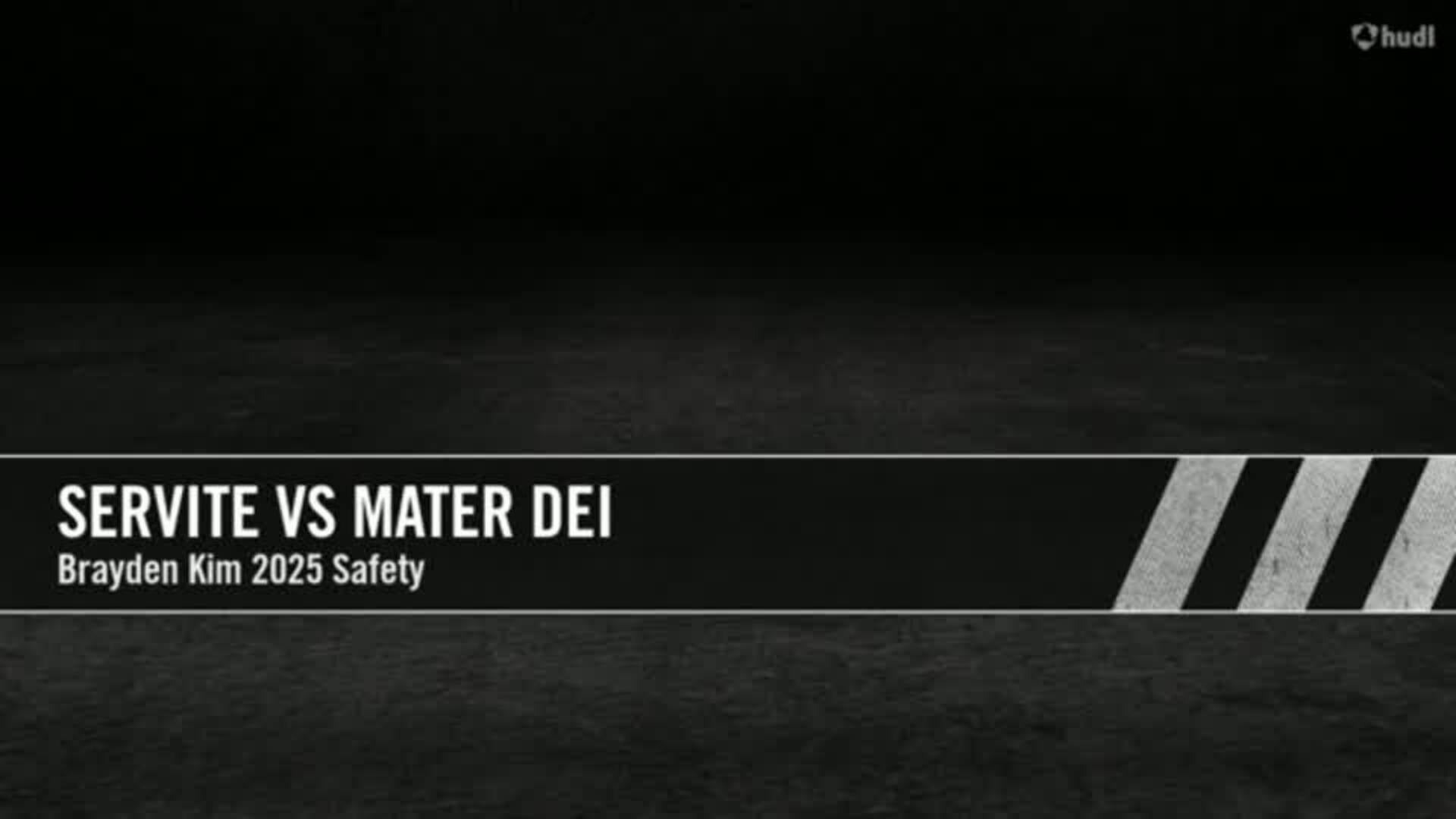 Brayden Kim (c/o 2025) Game Highlights - Servite vs Mater Dei (Oct 28, 2022)
